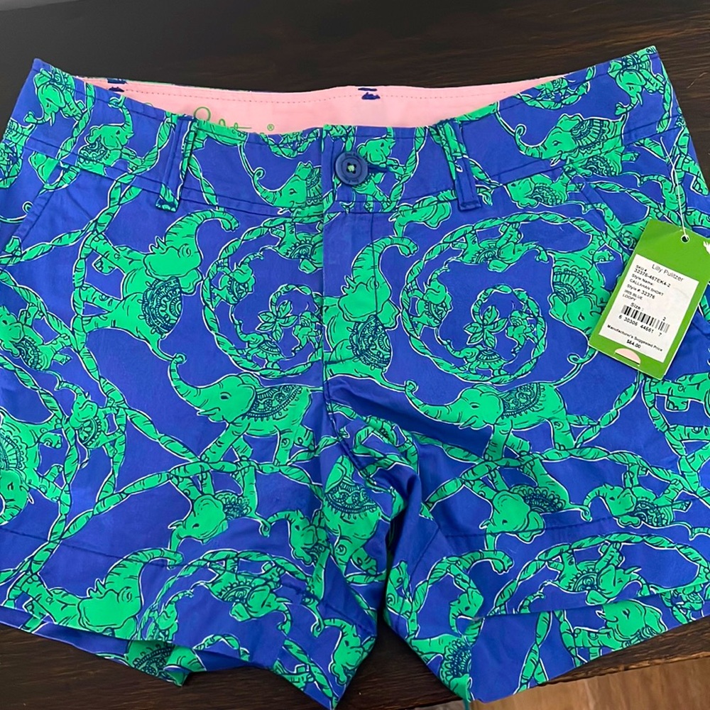Lilly Pulitzer sz 2, Callahan Short, Loopy